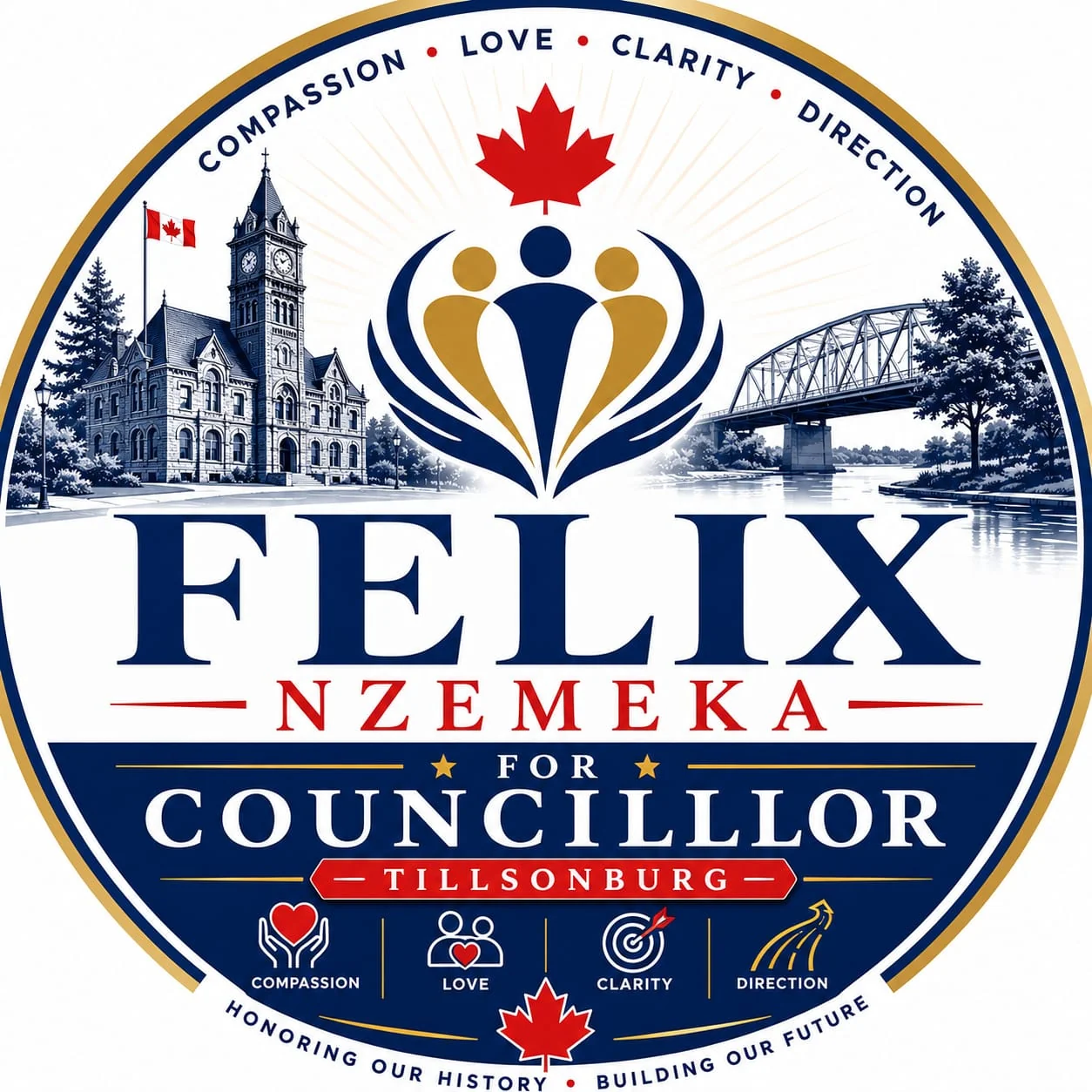 Felix Nzemeka campaign logo
